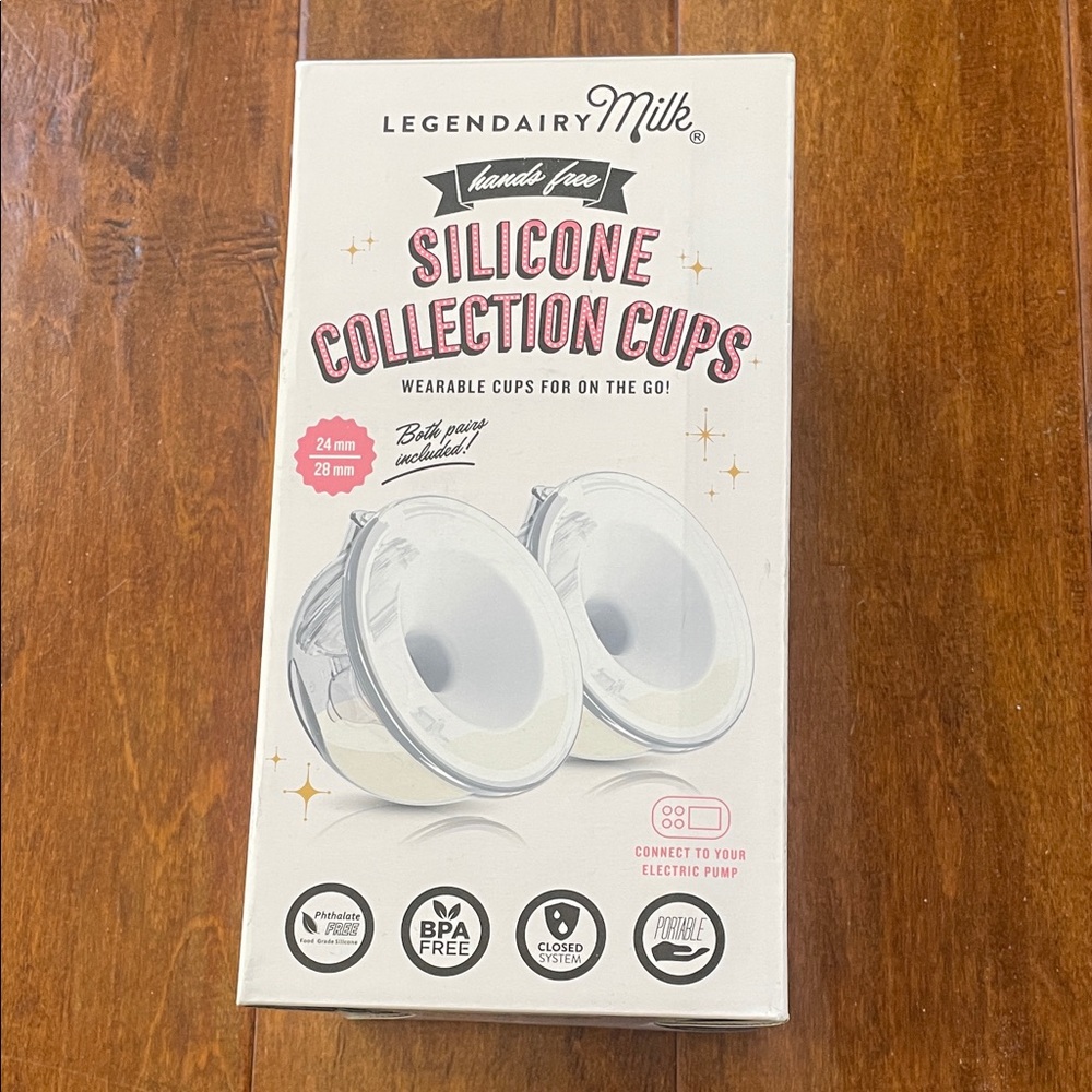 New in Box Legendairy Milk Silicone Collection Cups